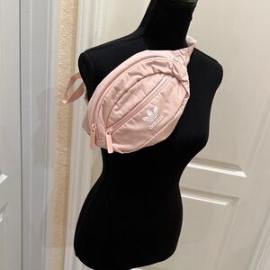 adidas Light Pink Crossbody/Fanny Pack with Trefoil Logo